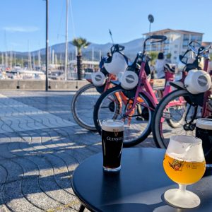 after work en Solex à Argelès-sur-Mer avec apéritif au port